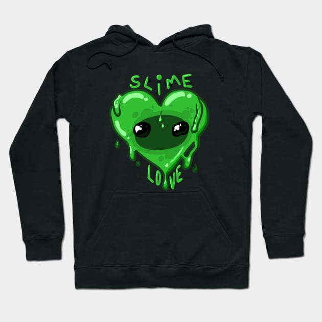 Slime Love Hoodie by MizDraws